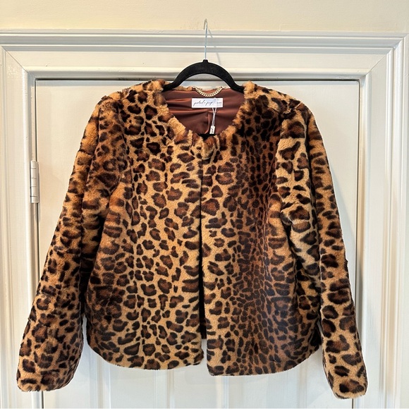 Petal & Pup Leopard Print Jacket - Picture 12 of 13